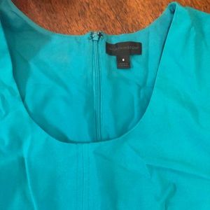 Teal work dress